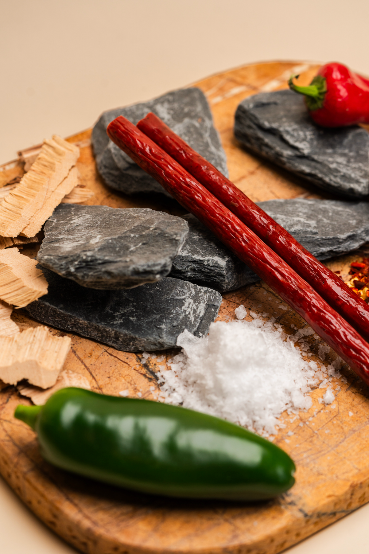 1 oz Jalapeno and Cheese Smoked Beef Stick